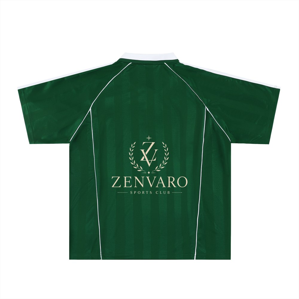 Shadow Stripe Collared Soccer Jersey